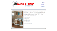 Desktop Screenshot of foucheplumbing.com