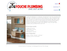 Tablet Screenshot of foucheplumbing.com